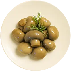 Eingelegte Champignons